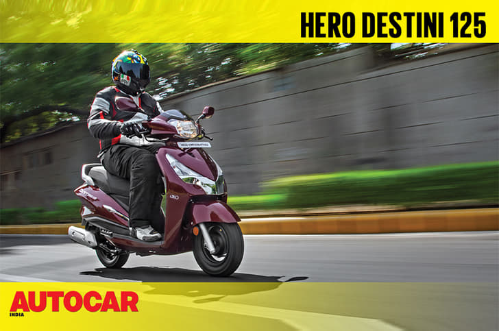 2018 Hero Destini 125 first ride video review